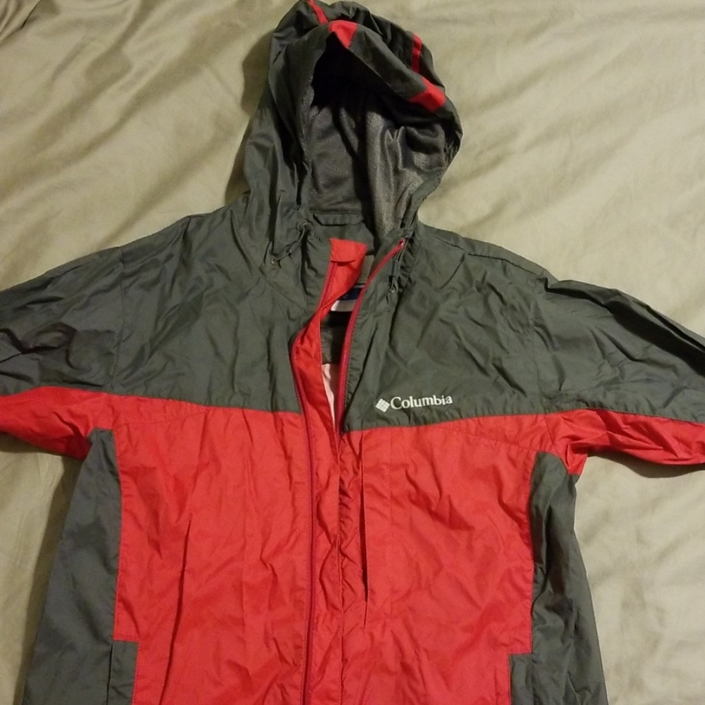 Mens Columbia Rain Jacket